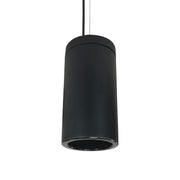 Nora NYLS3-6C Sapphire III 6" 36W LED Cylinder, 3500 lm, Cable Mount, 120V - Black/Black/Black