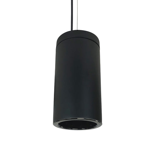 Nora NYLS3-6C Sapphire III 6" 44W LED Cylinder, 4500 lm, Cable Mount, 120V - Black/Black/Black