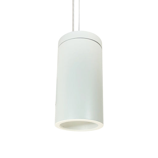 Nora NYLS3-6C Sapphire III 6" 24W LED Cylinder, 2500 lm, Cable Mount, 120V - White/White/White