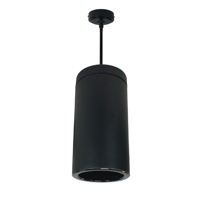 Nora NYLS3-6P Sapphire III 6" 16W LED Cylinder, 1500 lm, Stem Mount, 120V - Black/Black/Black
