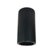 Nora NYLS3-6S Sapphire III 6" 58W LED Cylinder, 5500 lm, Surface Mount, 120V - Black/Black/Black