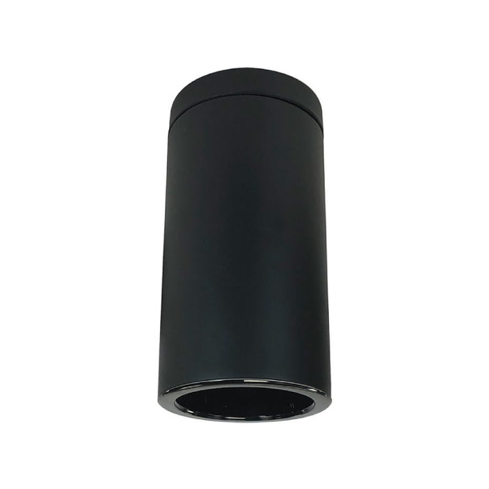 Nora NYLS3-6S Sapphire III 6" 24W LED Cylinder, 2500 lm, Surface Mount, 120V - Black/Black/Black