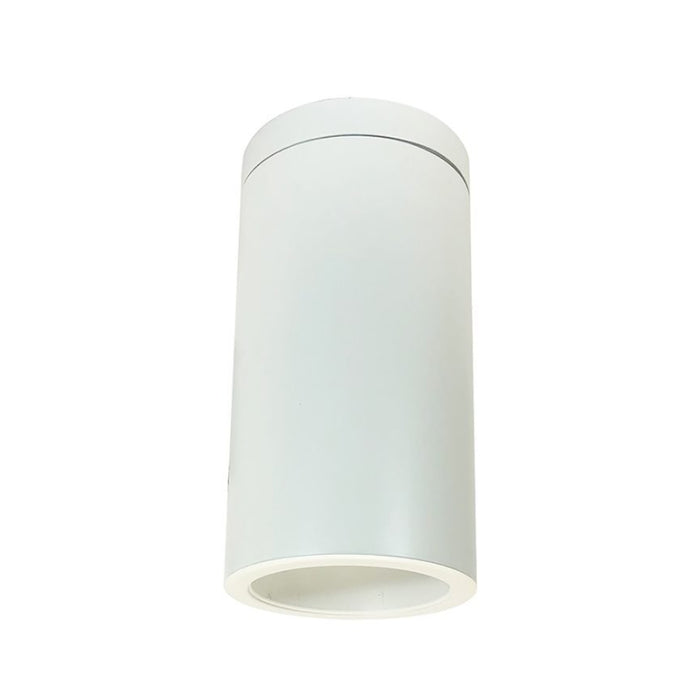 Nora NYLS3-6S Sapphire III 6" 36W LED Cylinder, 3500 lm, Surface Mount, 120V - White/White/White