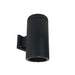 Nora NYLS3-6W Sapphire III 6" 24W LED Cylinder, 2500 lm, Wall Mount, 120-277V - Black