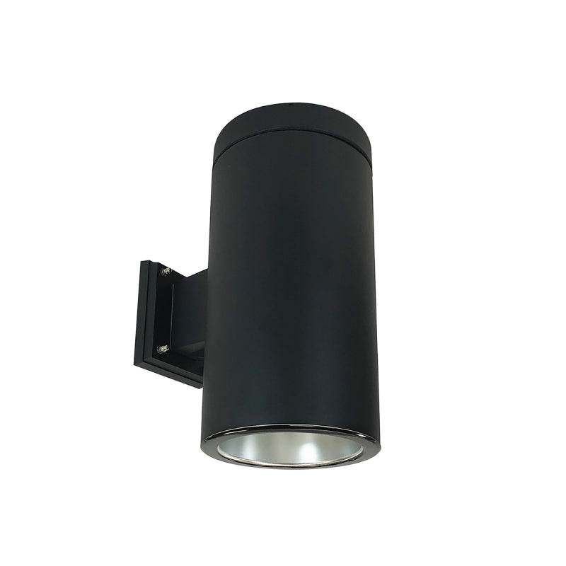 Nora NYLS3-6W Sapphire III 6" 16W LED Cylinder, 1500 lm, Wall Mount, 120V - Diffused Clear/Black/Black