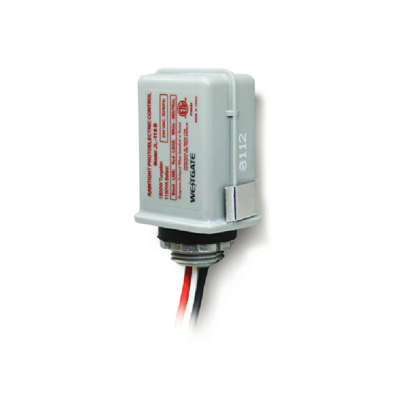 Westgate PC-1 Dusk-to-Dawn Stem Mount Photocell, 120V