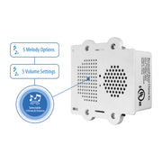 NICOR PRCP2 Prime Chime+2 ELectronic Doorbell Kit