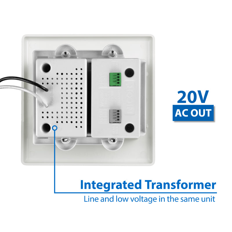NICOR PRCP2 Prime Chime+2 ELectronic Doorbell Kit