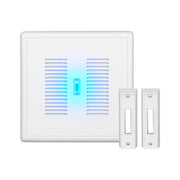NICOR PRCP2A PrimeChime Plus 2 ADA Compliant Video Compatible Door Chime Kit with Lighted Buttons