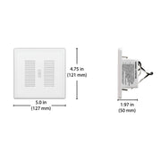 NICOR PRCP2A PrimeChime Plus 2 ADA Compliant Video Compatible Door Chime Kit with Lighted Buttons
