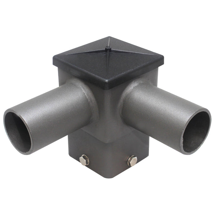 Westgate PSS4T90HTZ Square Horizontal Tenons - 90°, 4" pole