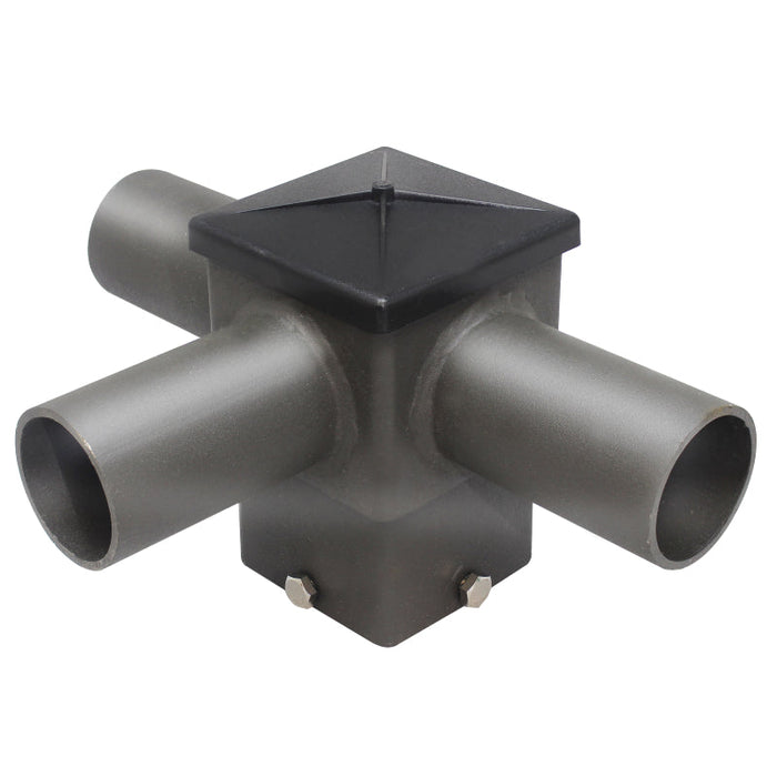 Westgate PSS4TR90HTZ Square Horizontal Tenons - 90°, 4" pole
