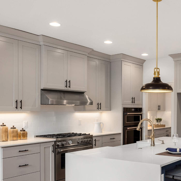 Satco S11262 6" 12W LED Direct Wire Downlight, Tunable White, 120V