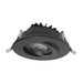 Satco S11619 4" 12W LED Direct Wire Gimbal Downlight, 3000K, Black Finish