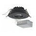 Satco S11619 4" 12W LED Direct Wire Gimbal Downlight, 3000K, Black Finish