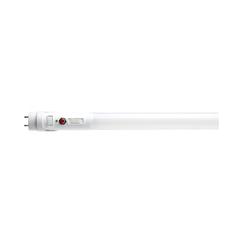 Satco S11730 15W 48"  LED T8 Lamp, G13 Medium Bi Pin Base, CCT Selectable Emergency Backup, 120-277V