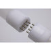 Satco S11757 8-ft 24W/32W/40W LED T8 Lamp, FA8 Base, 5CCT Selectable, Type B (Ballast Bypass), 2-Pack