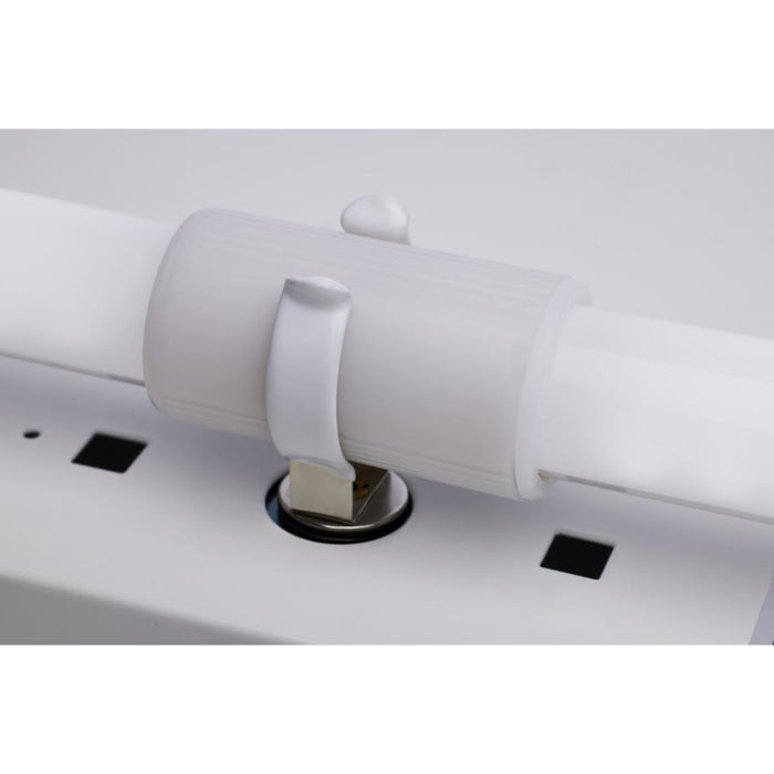 Satco S11757 8-ft 24W/32W/40W LED T8 Lamp, FA8 Base, 5CCT Selectable, Type B (Ballast Bypass), 2-Pack