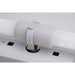 Satco S11757 8-ft 24W/32W/40W LED T8 Lamp, FA8 Base, 5CCT Selectable, Type B (Ballast Bypass), 2-Pack