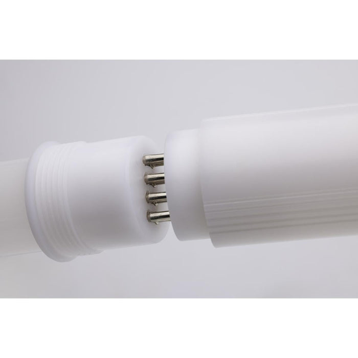 Satco S11757 8-ft 24W/32W/40W LED T8 Lamp, FA8 Base, 5CCT Selectable, Type B (Ballast Bypass), 2-Pack