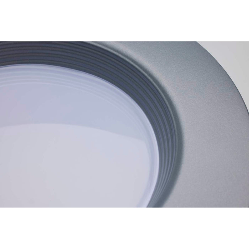 Satco S11836R1 6" Round 9W LED Downlight Retrofit, 5CCT Selectable, Brushed Nickel Finish