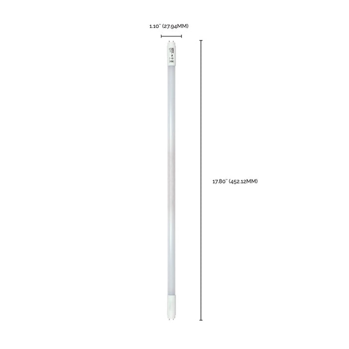 Satco S11951 7W T8 Linear LED Lamp, 4000K, G13 Medium Bi Pin Base, 120-277V, Type B