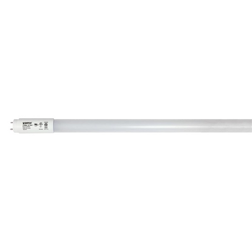 Satco S11951 7W T8 Linear LED Lamp, 4000K, G13 Medium Bi Pin Base, 120-277V, Type B