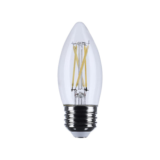Satco S12504 5.5W B11 LED Bulb, E26 Base, 5000K, Clear