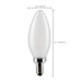 Satco S21280 5.5W B11 LED Filament Bulb, E12 Base, 4000K, Frost