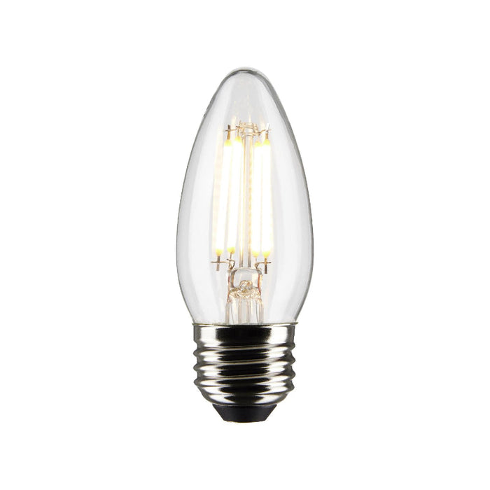 Satco S21291 5.5W B11 LED Bulb, E26 Base, 4000K, Clear
