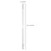 Satco S21924 14W 4-ft T8 LED Linear Bulb, Type B, Medium Bi Pin Base, 6500K