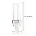Satco S8300 5W Pin-Based Compact Fluorescent, 2700K, G23 Base