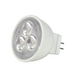 Satco S9282 3W MR11 Non-Dimmable LED Bulb - GU4 base, 4000K