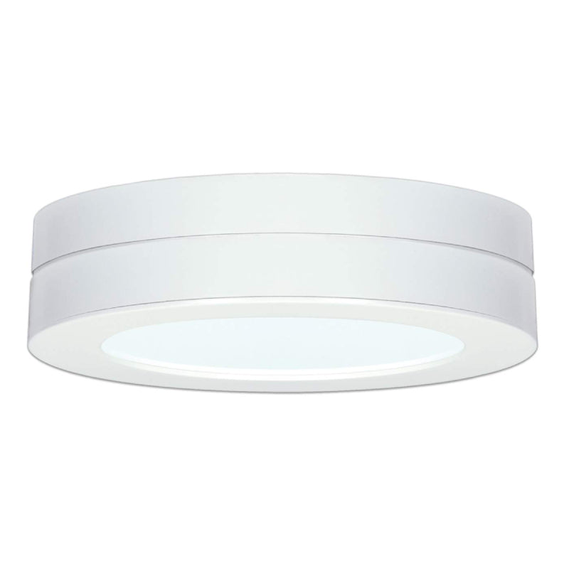 Satco S9346 7" Round Battery Backup Module Housing for LED Flush Mount