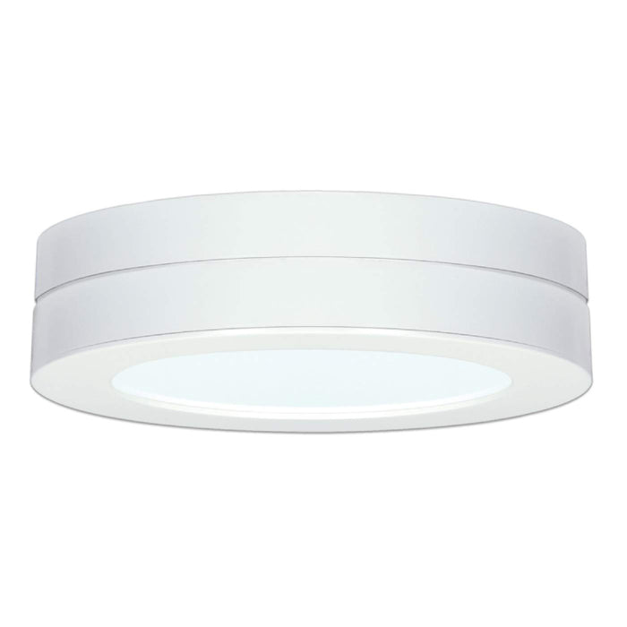 Satco S9346 7" Round Battery Backup Module Housing for LED Flush Mount