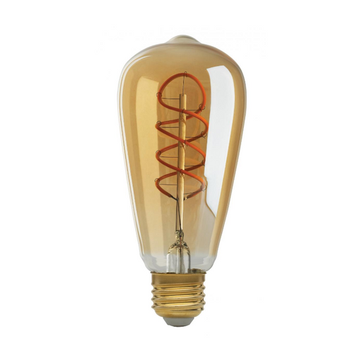 Satco S9967 4.5W ST19 LED Bulb, E26 Base, 2000K