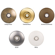 NICOR PRCP2 PrimeChime Plus 2 Black Decorative Lighted Doorbell Button - Stucco Button