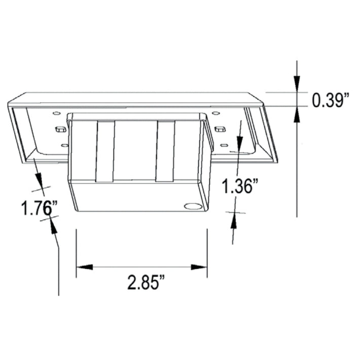 Luz de paso LED Westgate SLE 3W 12V, 3000K