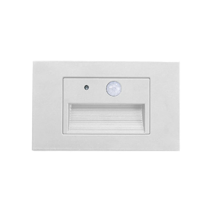 Westgate SLE-A 3W 120V LED Step Light with PIR Motion Sensor & Photocell, CCT Selectable