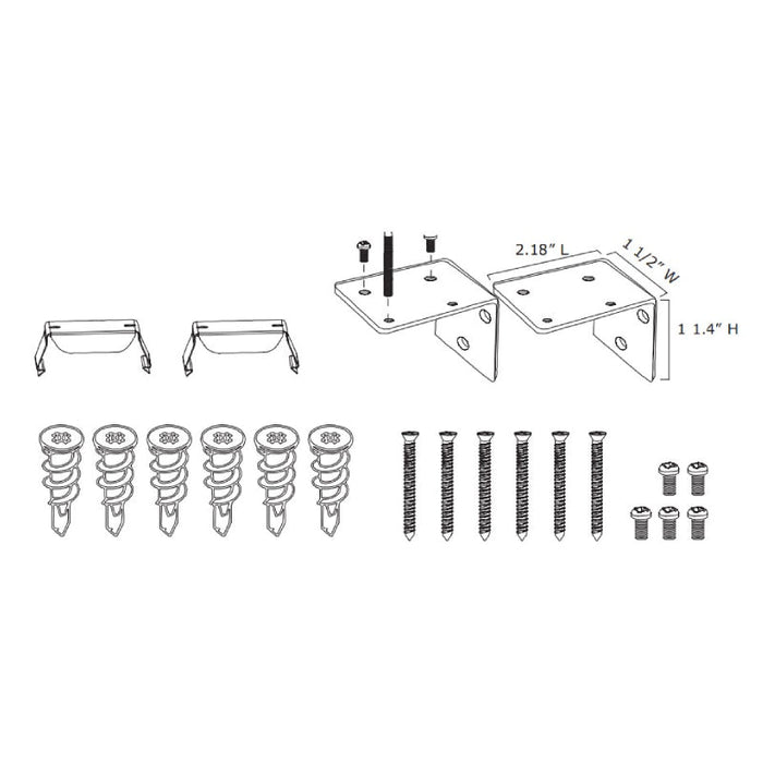 Energetic E1LAL-MNT-SWW Wall Mount Kit