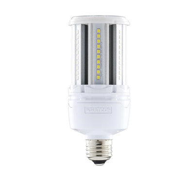 Satco S49391 22 Watt LED HID Replacement; 80 CRI; 5000K; Type B; Ballast Bypass; Medium base; Economy Hi-Pro