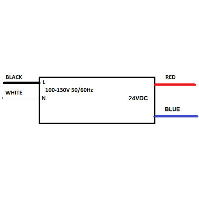 Fuente de alimentación electrónica EMCOD MLE96-24DC-P de 96 W y 24 V, con regulación por triac