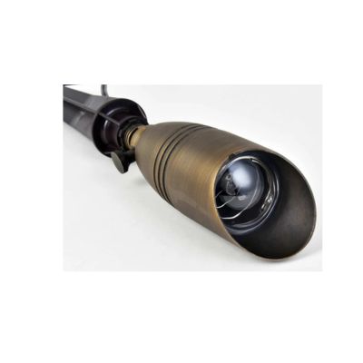Elegant  12V 7W LED MR16 Outdoor Weather Resistant Brass Spot Light, No Bulb Included, Antique Brass