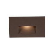 WAC WL-LED100 Endurance 3.9W LED Step and Wall Light, 3000K, 120V, Bronze on Aluminum Finish
