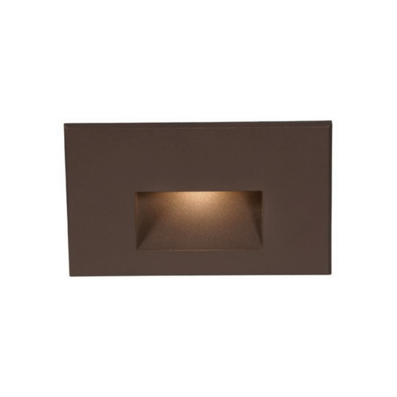 WAC WL-LED100 Endurance 3.9W LED Step and Wall Light, 3000K, 120V, Bronze on Aluminum Finish
