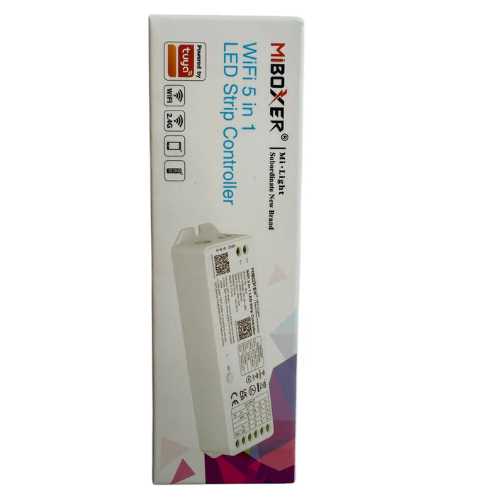 BN273 MiBoxer WL5 WiFi 5-in-1 LED Strip Controller | Tuya Smart App + 2.4G RF