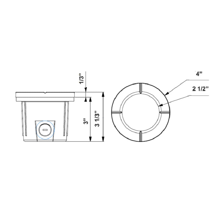 Foco LED Westgate WLL-105 de 6 W para pozos y caminos, RGBWW