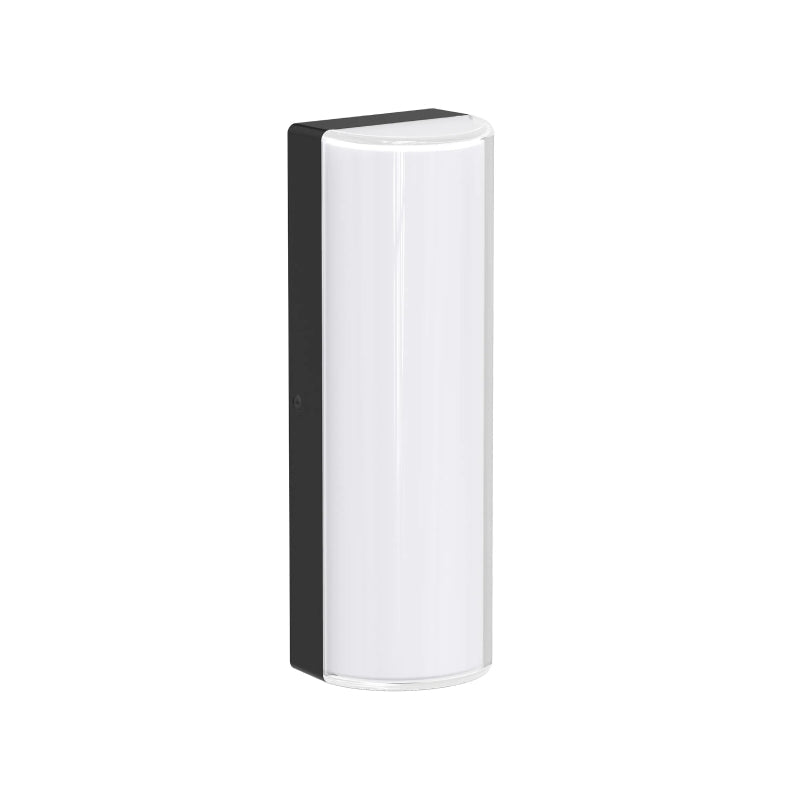 Westgate WMDL 15W/20W/25W 14" Tall Dual-Lens Vandal-Proof LED Wall Light with Photocell, 5CCT Selectable - Black
