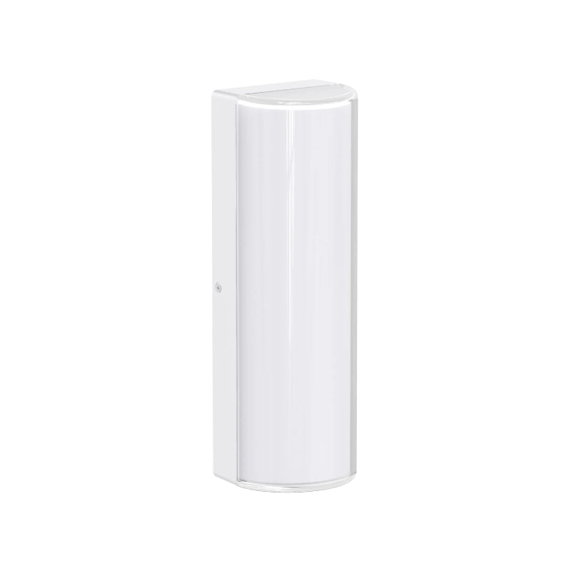 Westgate WMDL 15W/20W/25W 14" Tall Dual-Lens Vandal-Proof LED Wall Light with Photocell, 5CCT Selectable -White