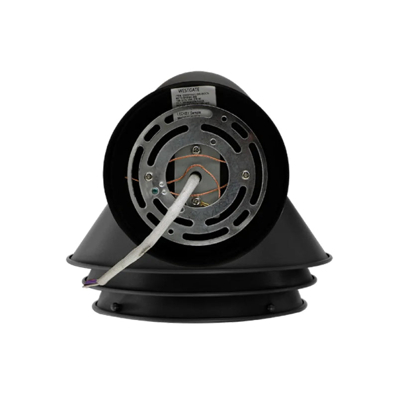 Westgate WSO 20W/30W/40W LED Seaside Outdoor Wall Lantern, 3CCT Selectable, 120V, Horizontal Arm